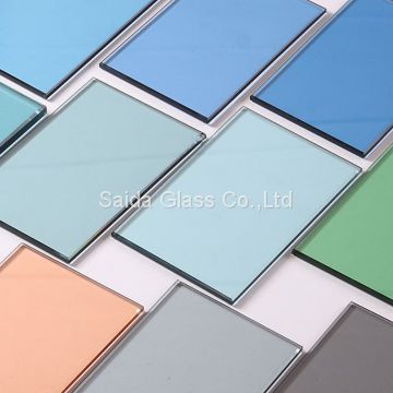 Customised Float Glass Euro Gray Tinted Glass and Back Painted Glass for Decoration