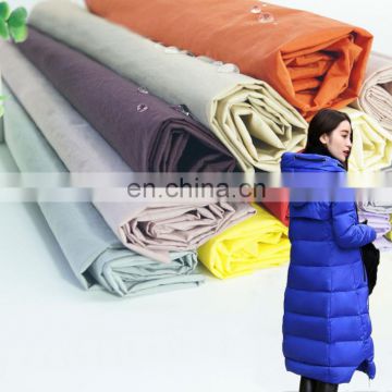 Chinese manufacturer 400T full dull downproof Nylon taffeta fabric for jacket