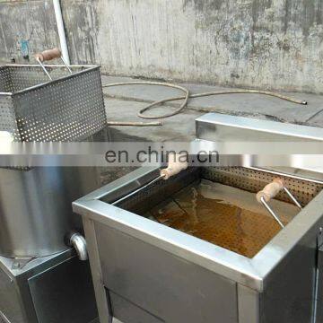 Industrial oil water separation commercial deep fryers