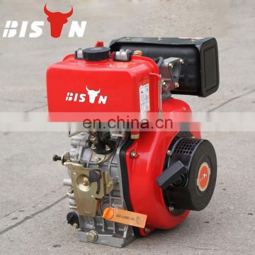 BISON CHINA TaiZhou Z170F Air Cooled 4 Stroke Light Weight Small 200cc Diesel Engine with Single Cylinder