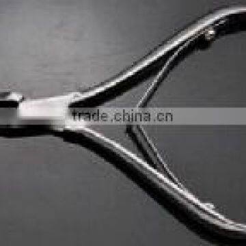 Natural Color Professional Cuticle Nipper with Double Spring