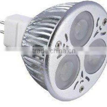 2012 HOT!!! 3w MR16 led 12V with 3 year's warranty