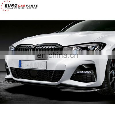 G20 front winglets for 3 series G20 sport to MP style DRY carbon fiber front winglets