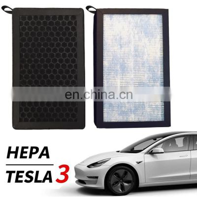 Accessories Parts Interior Hepa Cabin Air Filter Air Intake Screen For Tesla Model 3