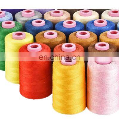 Wholesale high quality 40/2 3000/5000/8000 yds sewing thread for garment and home textile