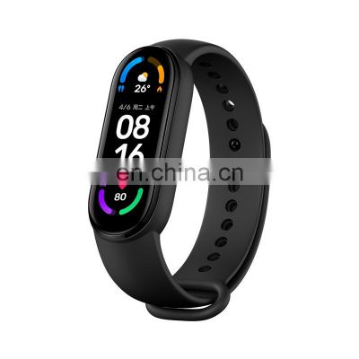 Global version original xiaomi Mi Band 6 smart bracelet AMOLED blood oxygen fitness tracker heart rate waterproof wristband