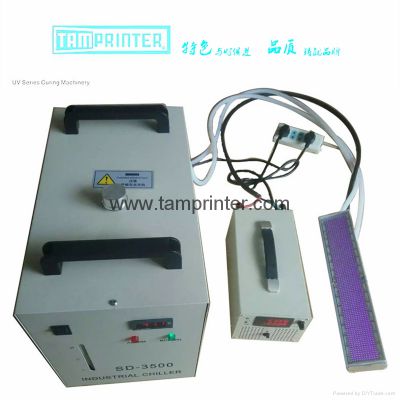 MINI manual LED UV dryer for MDF PLATE Varnish