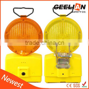 High Quality Traffic Safety Road Barricade Single Battery Warning Light