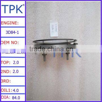 3D84-1 PISTON RING SET YM129004-22500