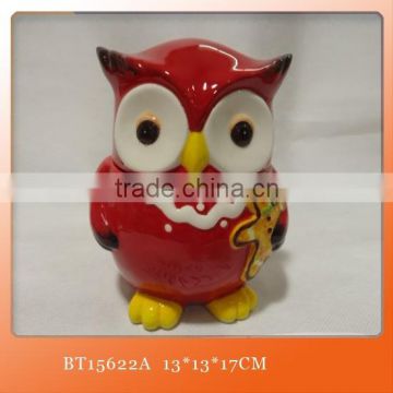 Beautiful owl ceramic Cookie Jar
