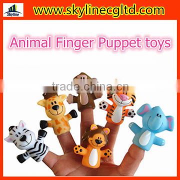 Custom Animal Finger Puppet toys