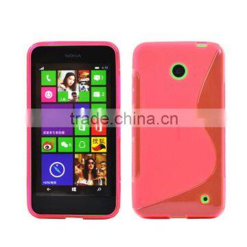 Hot selling TPU S line cover case for Nokia Lumia 630