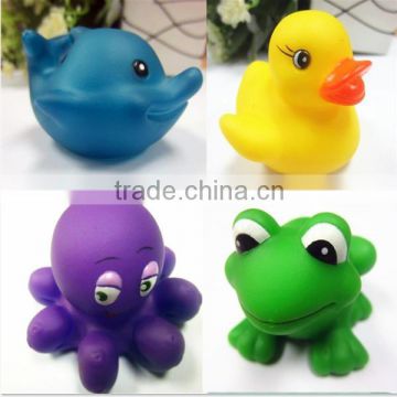 2015 High Quality * Rubber Yellow Duck baby Toy organizer /from Everfriend