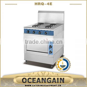 HRQ-4E Economical Stainless Steel Electric Cooker with Electric Oven