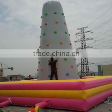 commercial rock inflatable climbing wall,cheap inflatable climbing wall game,inflatable climbing mountains