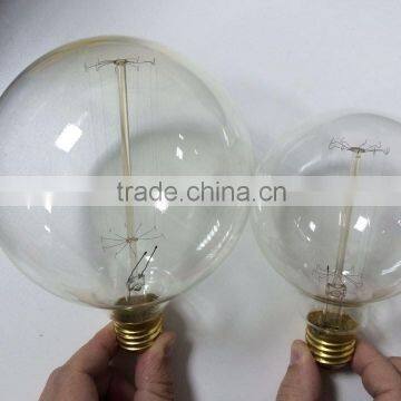 CLEAR E27 G125 EDISON BULBS 40w 60w