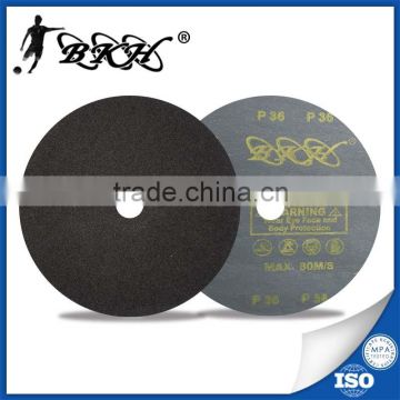 4-1/2" 115x22mm Silicon Carbide Fiber Disc For Glass