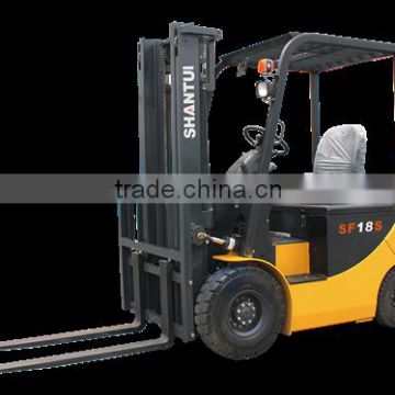 Shantui low noise electric forklift SF18S with AC motor