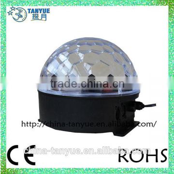led digital crystal ball magic light