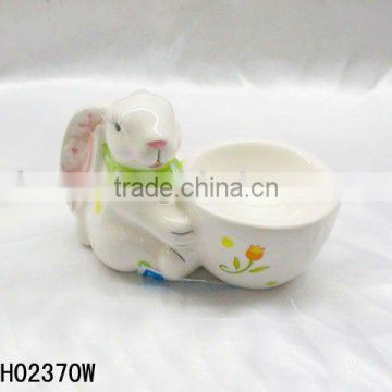 Easter rabbit Ceramic gift egg cup