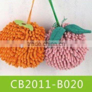 Chenille cleaning ball
