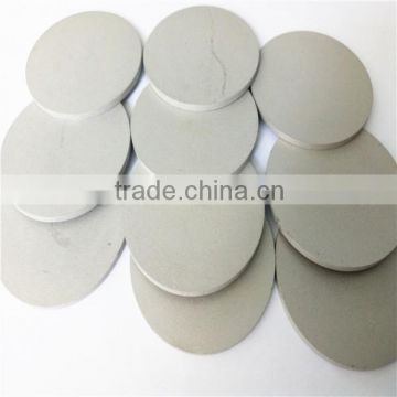 0.5-100 Micron Sinter porosity Stainless steel frits disk