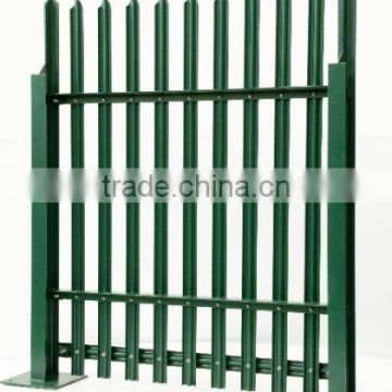 European aluminium palisade fence/Direct factory China made palisade fence