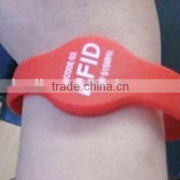 High quality silicone rfid IC wristband (RF001)