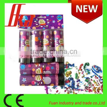 Made in China spring party popper, party cannon, party confetti