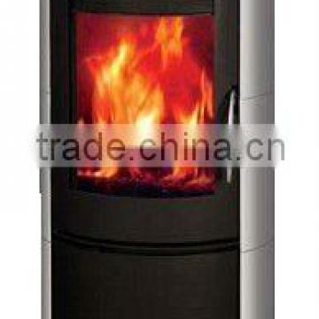 wood Stove WSD-G02 with heat-proof curved glass