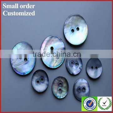 Fancy new custom 2 holes mother of pearl buttons bulk for cloth cuff