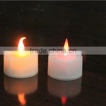 LED Lighted Flickering Votive Style Flameless Candles