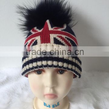 New Design Unisex Wool Hats Custom Crochet Baby Winter Knit Beanie hat