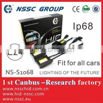 Super bright and high quality 12V 24V 35W 55W Slim Canbus HID Ballast fast shipping swing hi/low hid xenon kits