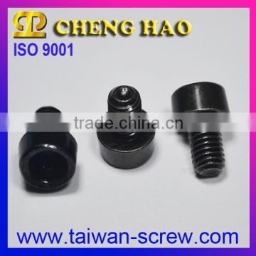 Special black zicn plated socket set screws and nuts