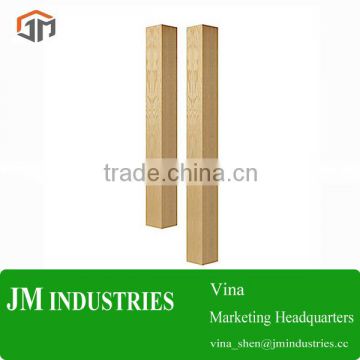 Square wooden bar columns for furnitures in high quality