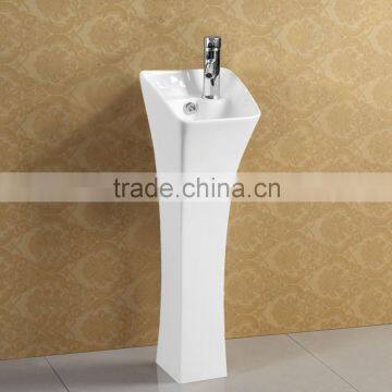 Floor Standing One Piece Pedestal Basin