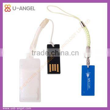 China Bulk Cheap USB 2.0 Interface Type Stock Products Status Plastic USB Flash Drive Mini USB