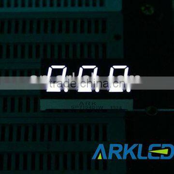 3 Digits Numeric Display,0.4" ARKLED Digital Display,Uniform Dimension