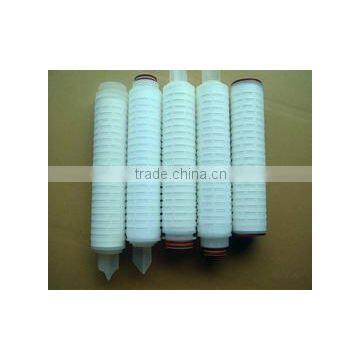 High Efficiency Polyethersulphone Pleated Filter Cartridge