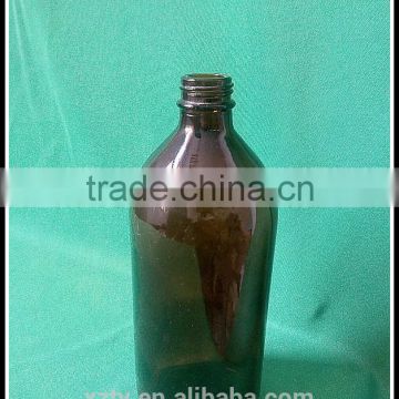 700 ml amber Boston Rounds for essential oil