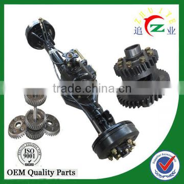 oil brake full-floating rear axle with differential