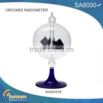 magical crookes radiometer with blue base RMS0816TB