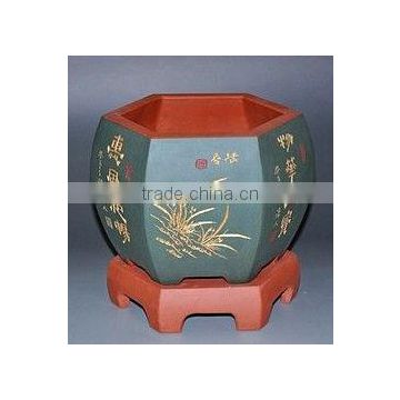 Wuxi special design Flowerpot made of purple clay