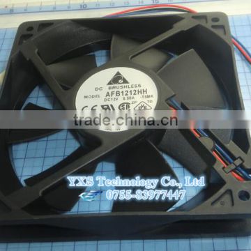 AFB1212HH-T5MK 120*120*25mm 12cm DC12V 0.50A 3wire Double Ball Chassis Cooling Fan