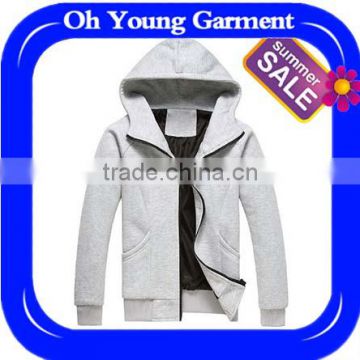 High quality OEM cheap sports jersey new model grey hoodies custom jackets men hoodies stylish mens thick blank hoodie