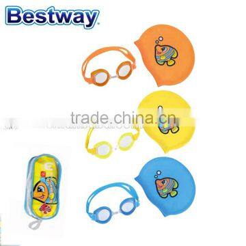 Bestway Cartoon Goggles Swimming Cap Suits