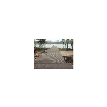 Solid Eco-friendly WPC Decking Flooring For Outdoor Park Decoration