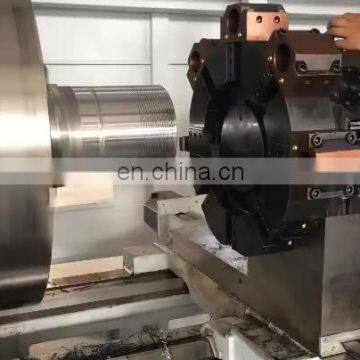 hydraulic benchtop car brake CNC mill lathe machine price QK1313
