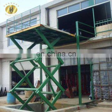 7LSJG Shandong SevenLift used furniture wall mounted indoor outdoor platform lifts for warehouse